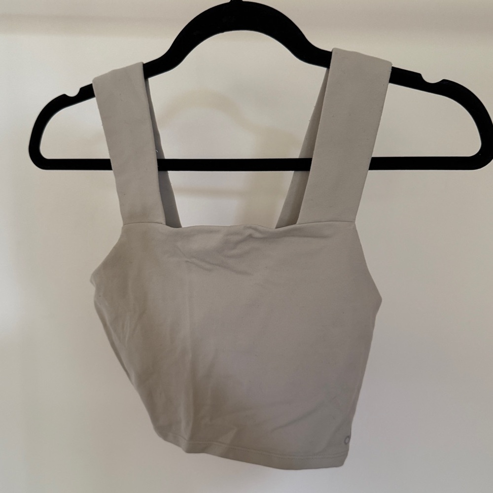 ALO workout bra / cropped tank